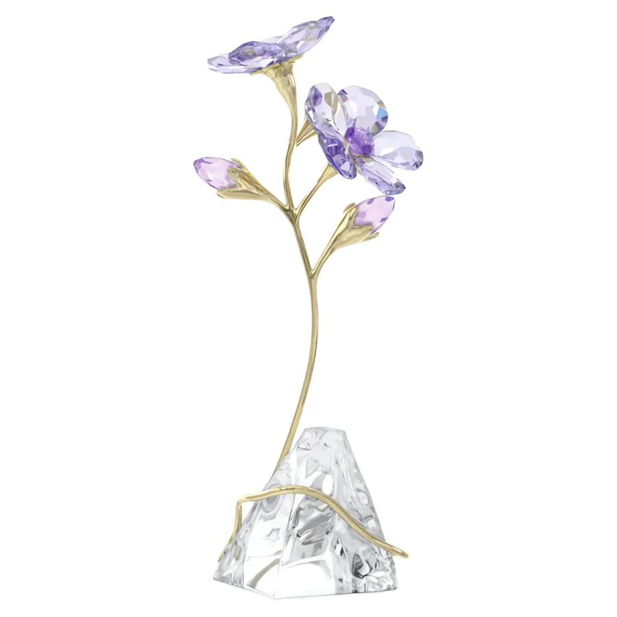 Swarovski kristalna figura Geranija