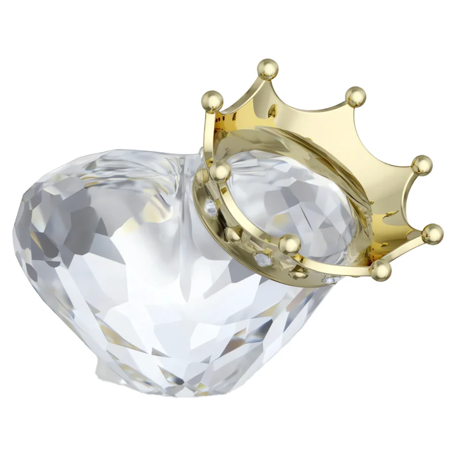 Swarovski kristalna figura Symbolica Srca s Krunom
