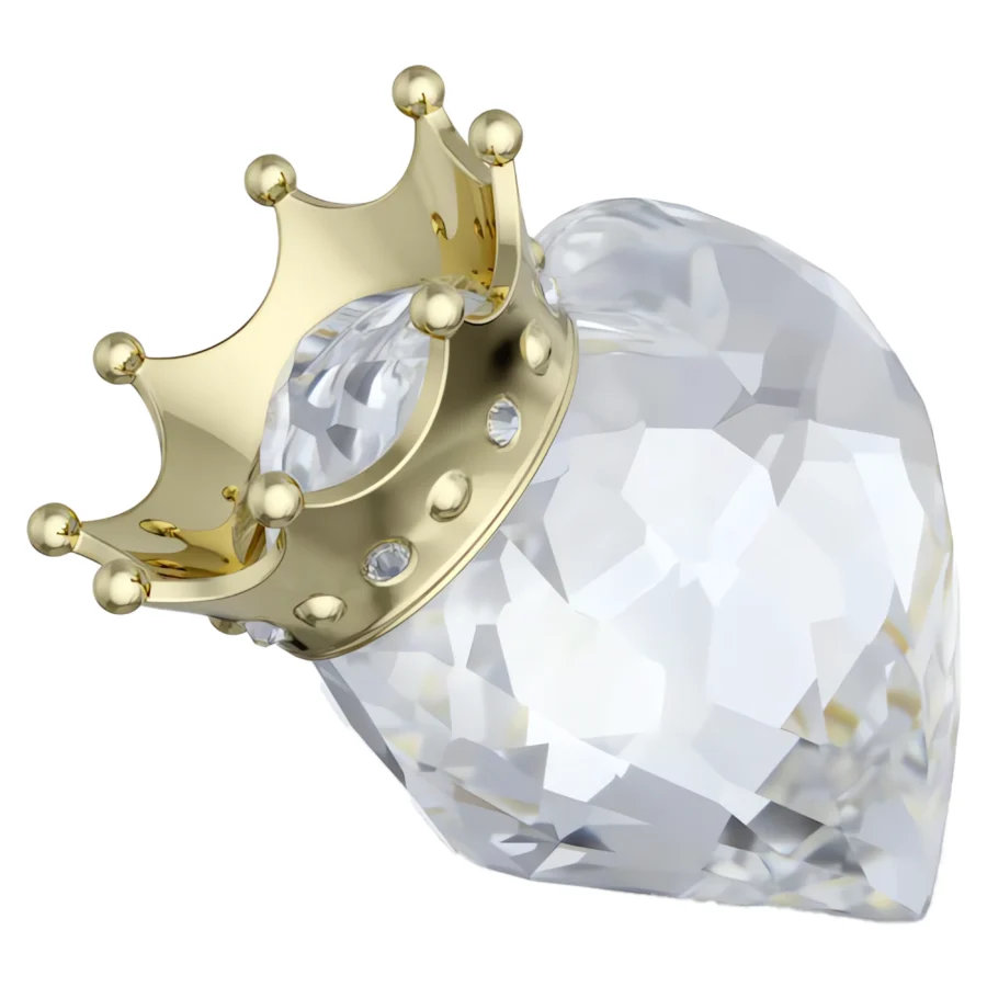 Swarovski kristalna figura Symbolica Srca s Krunom