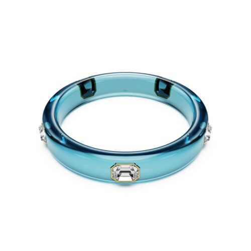 Swarovski Narukvica Bangle Dulcis, Plava, Zlatni ton