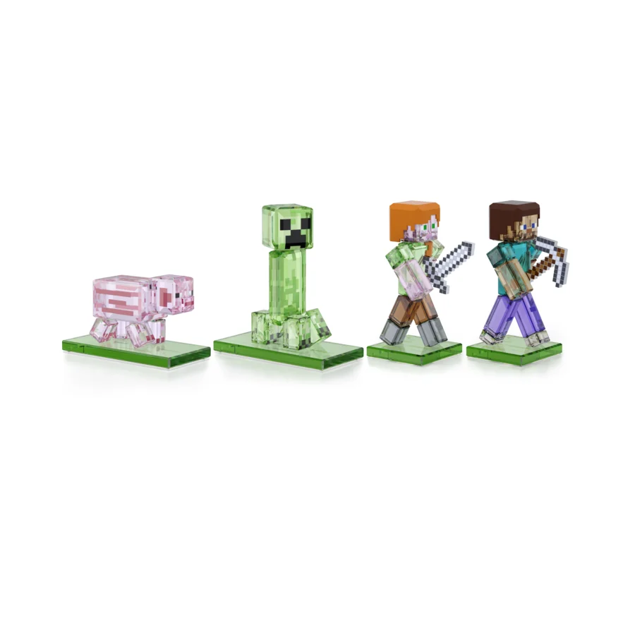 Swarovski kristalna figura Minecraft Creeper