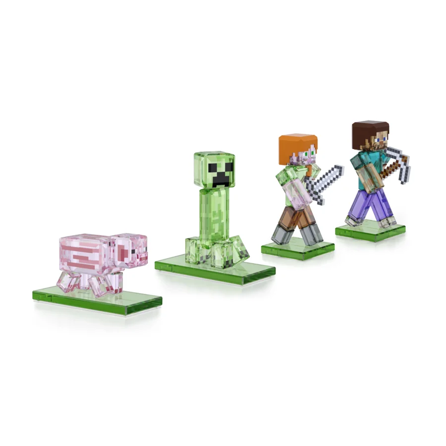 Swarovski kristalna figura Minecraft Creeper