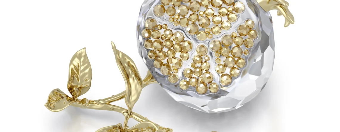 Swarovski kristalna figura Idyllia Nar