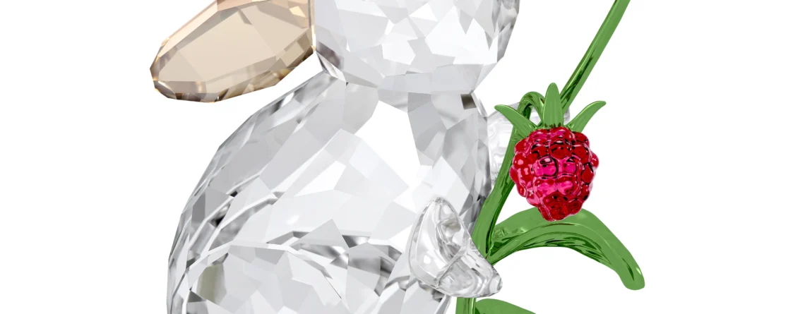 Swarovski kristalna figura Idyllia Zec i Malina