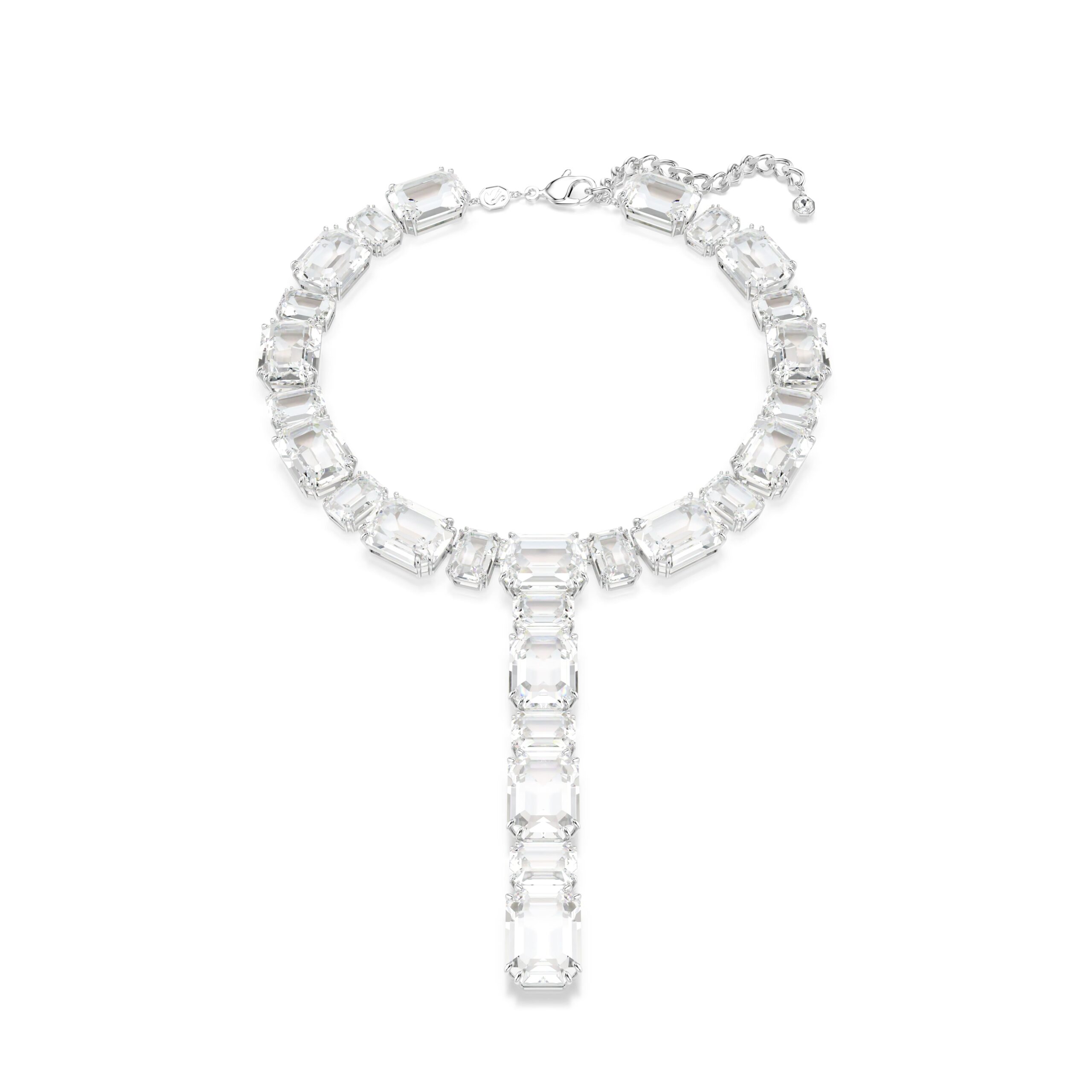 Swarovski ogrlica Millenia, Bijeli ton, Mix