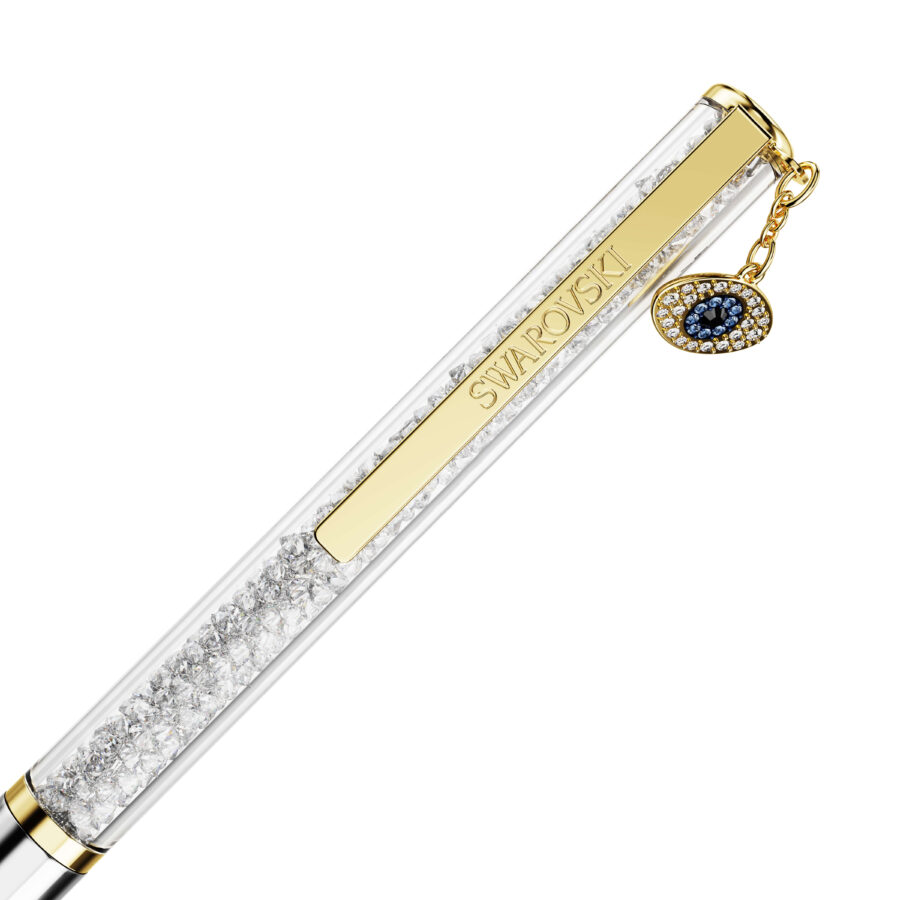 Swarovski Kemijska Olovka Crystalline, Zlatni ton, Mix, Evil eye