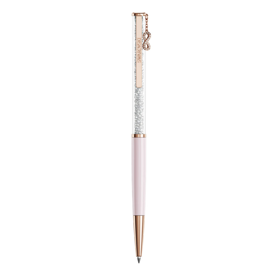 Swarovski Kemijska Olovka Crystalline, Roza, Rose ton, Infinity