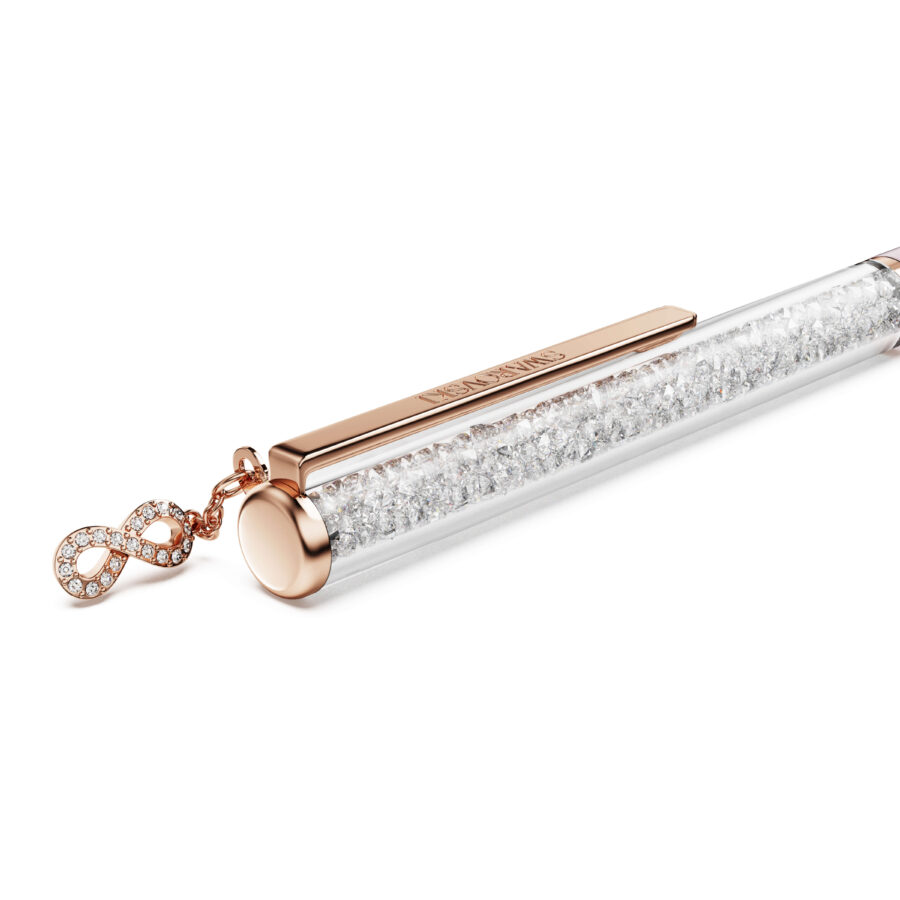 Swarovski Kemijska Olovka Crystalline, Roza, Rose ton, Infinity