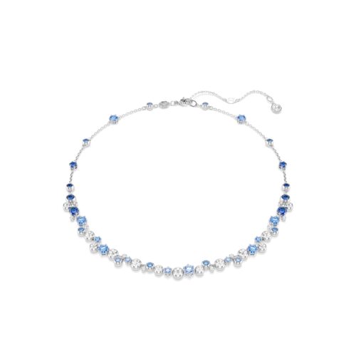 Swarovski ogrlica Constella, Bijeli ton, Plava, Mix