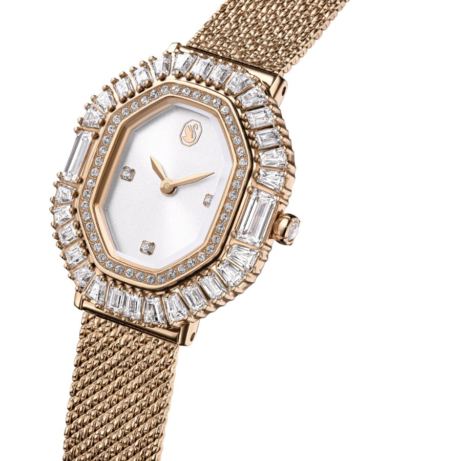 Swarovski Sat Matrix Octagon, Rosegold ton, Metal