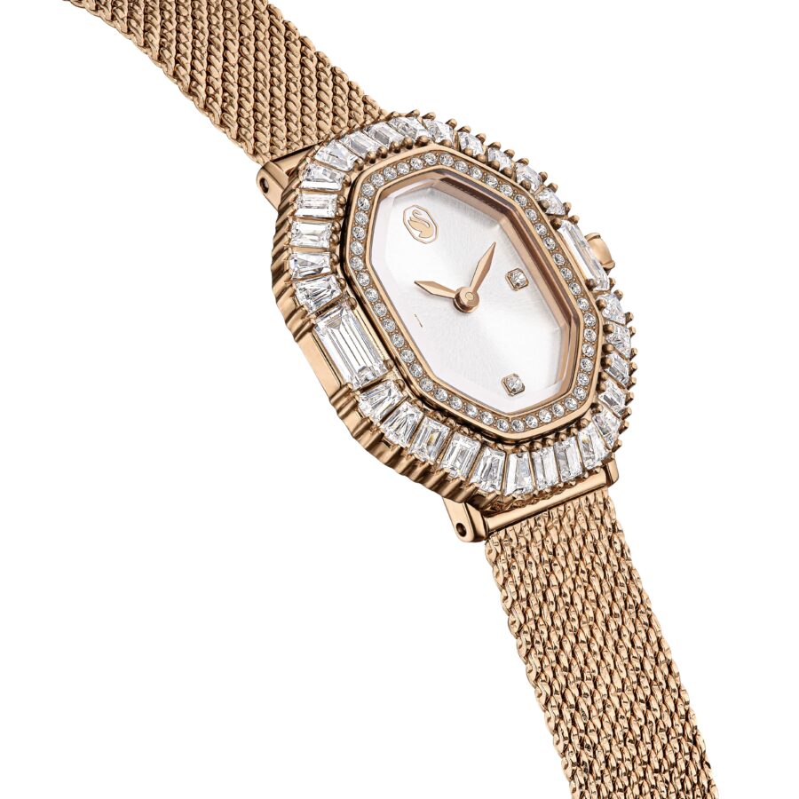 Swarovski Sat Matrix Octagon, Rosegold ton, Metal