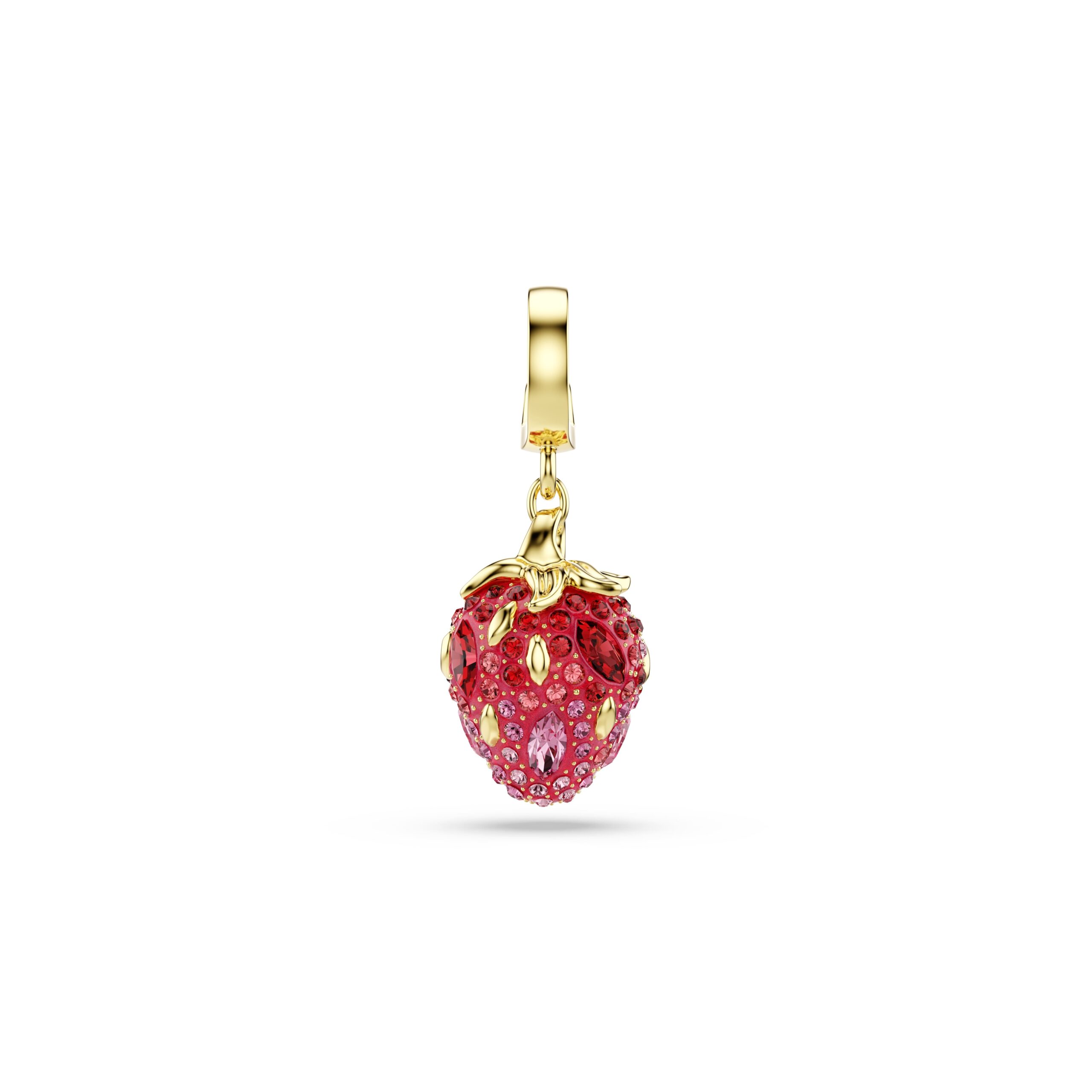 Swarovski privjesak Idyllia, Zlatni ton, Crvena, Jagoda