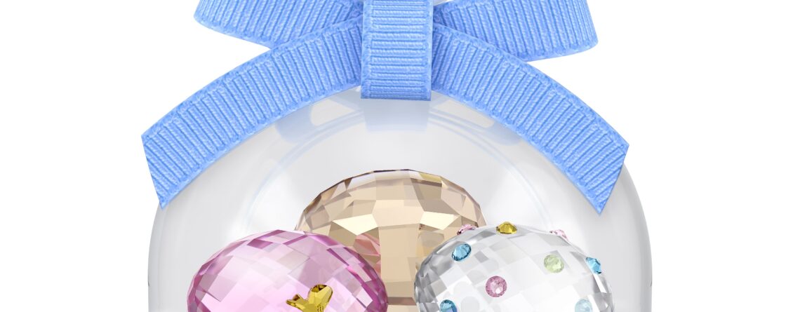 Swarovski kristalna figura Idyllia Stakleno zvono Uskršnje jaje