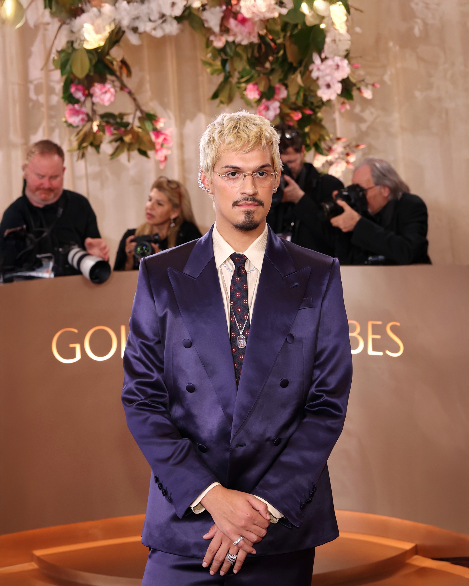 Omar Apollo Swarovski Golden Globes 2026