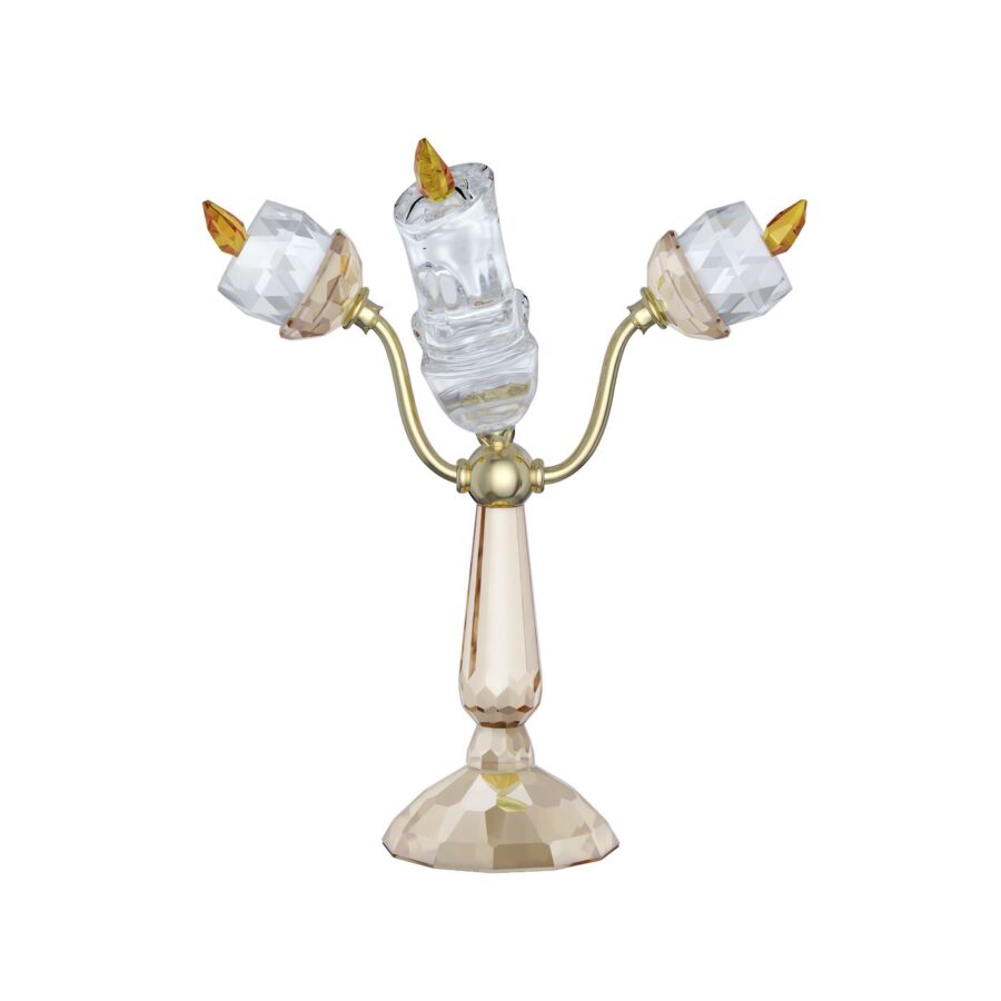 Swarovski kristalna figura Ljepotica i zvijer Lumičre