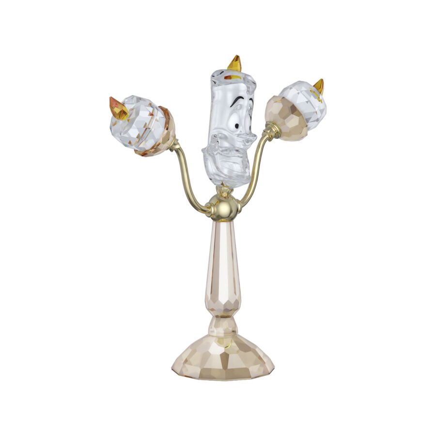 Swarovski kristalna figura Ljepotica i zvijer Lumičre