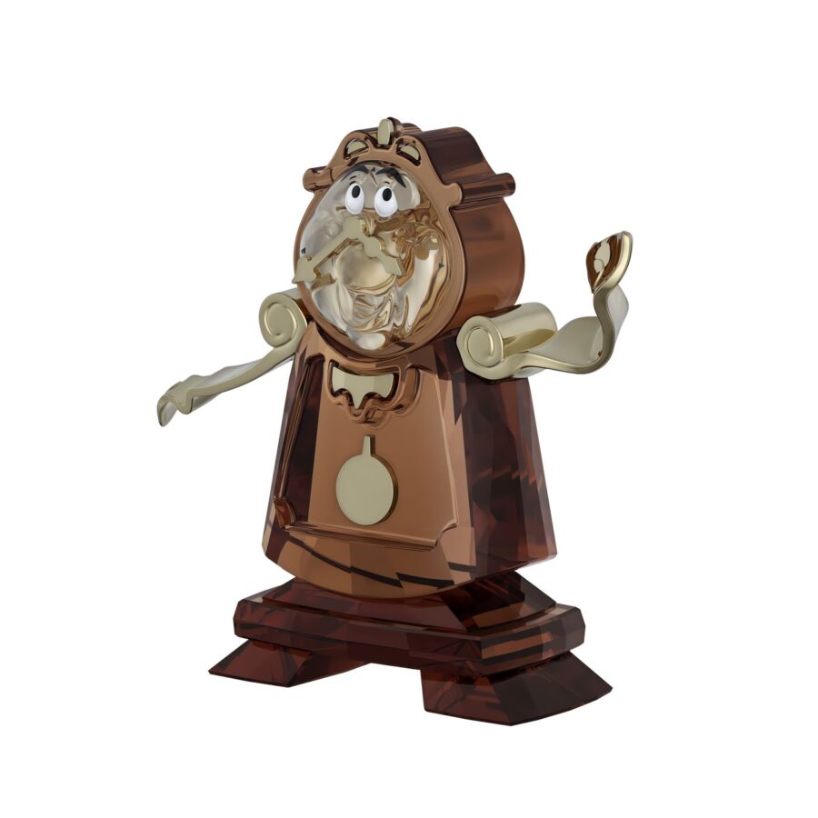 Swarovski kristalna figura Ljepotica i zvijer Cogsworth