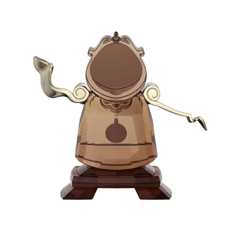 Swarovski kristalna figura Ljepotica i zvijer Cogsworth