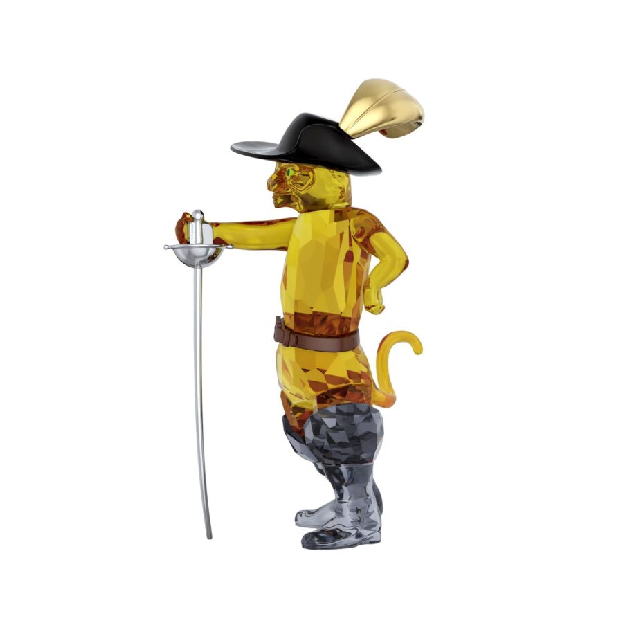 Swarovski kristalna figura Shrek Macak u cizmama