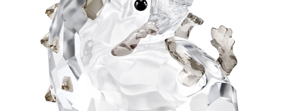 Swarovski kristalna figura Idyllia Jež