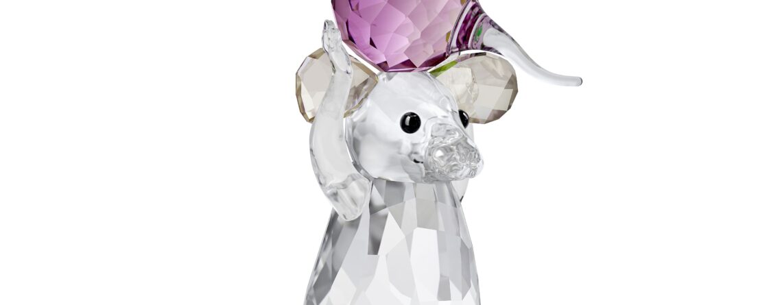 Swarovski kristalna figura Idyllia Miš i Rotkivca
