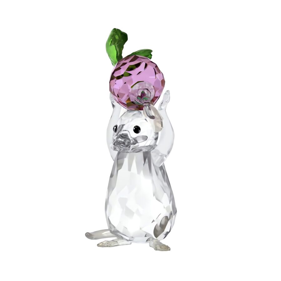 Swarovski kristalna figura Idyllia Miš i Rotkivca