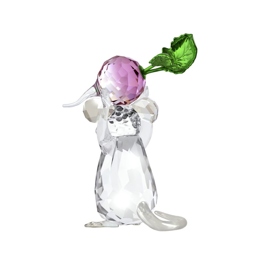 Swarovski kristalna figura Idyllia Miš i Rotkivca
