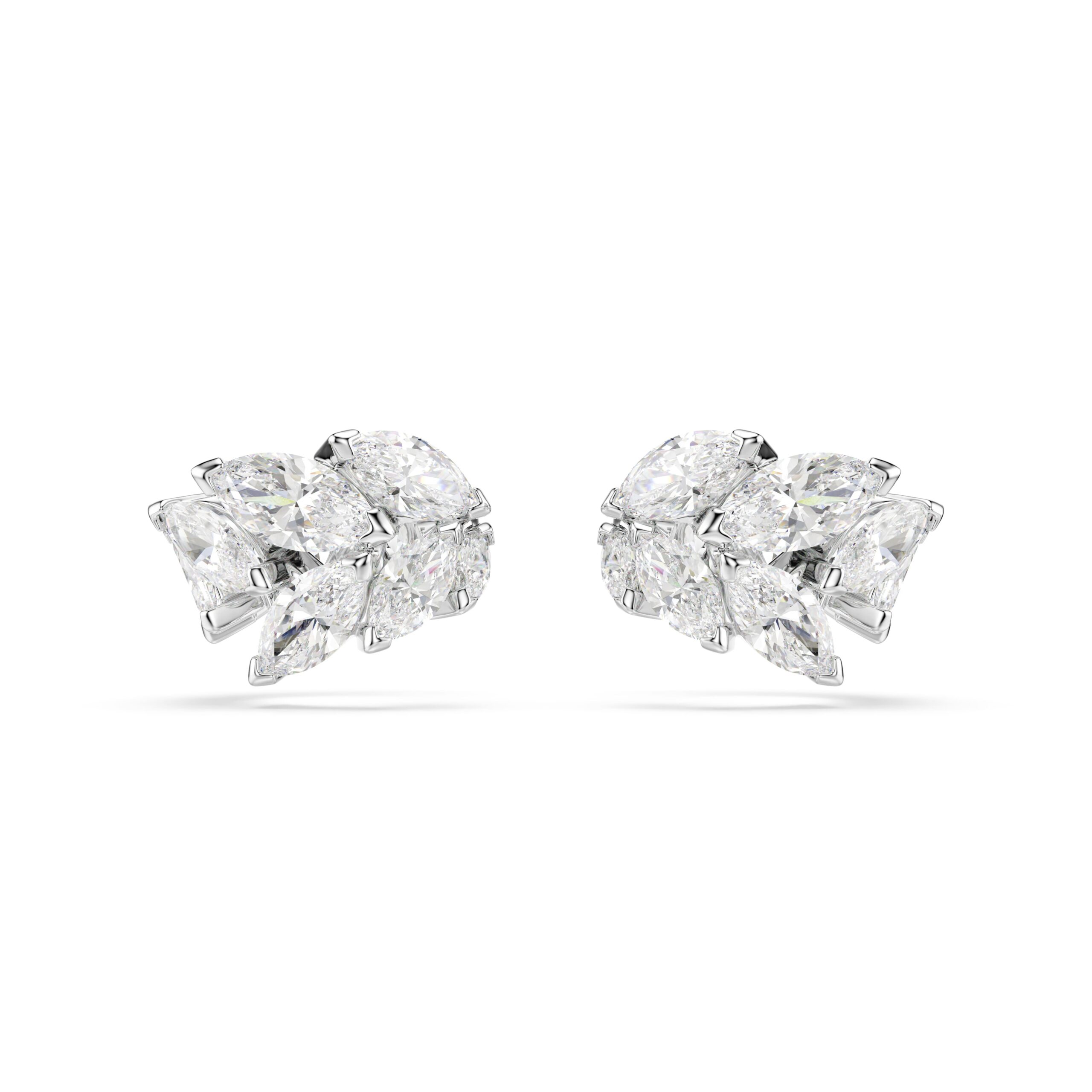 Swarovski nau&scaron;nice Mesmera ear cuffs, Marquise rez, Bijela, Bijeli ton