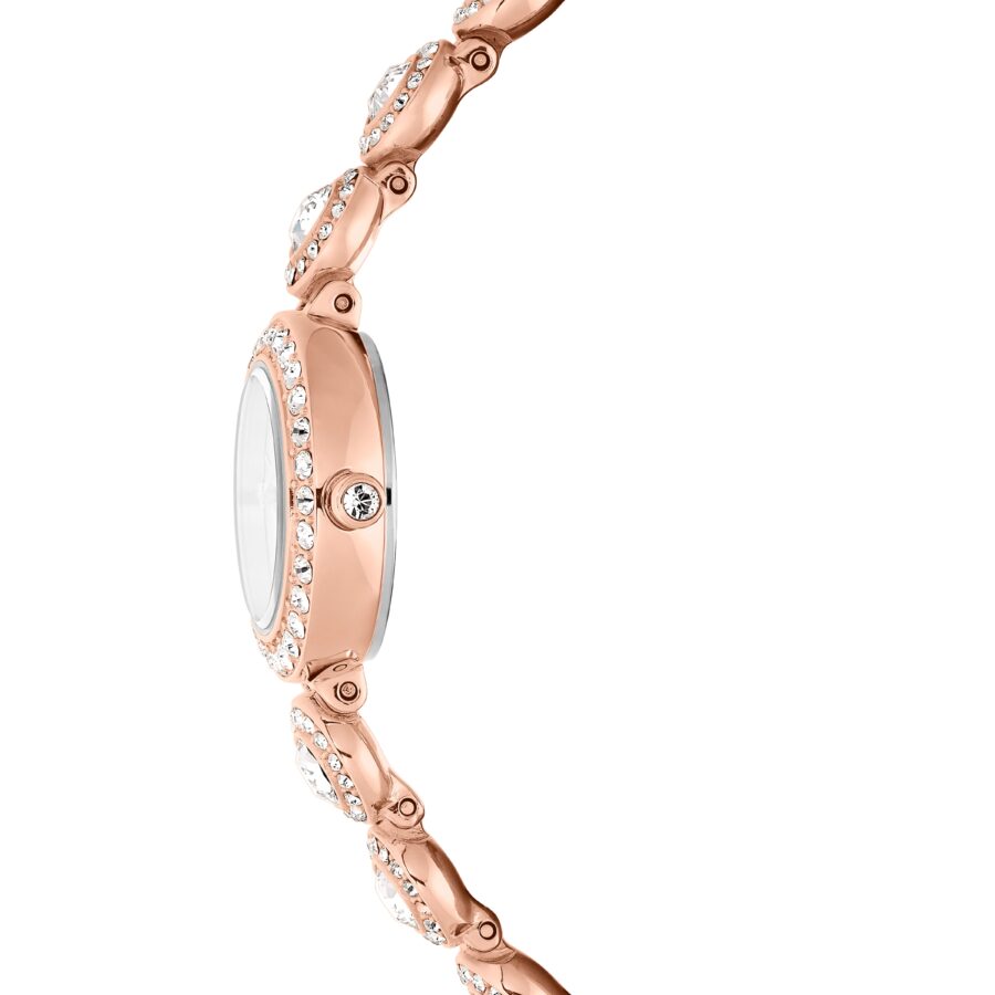 Swarovski sat Una Angelic, Kristalna narukvica, Rose gold ton
