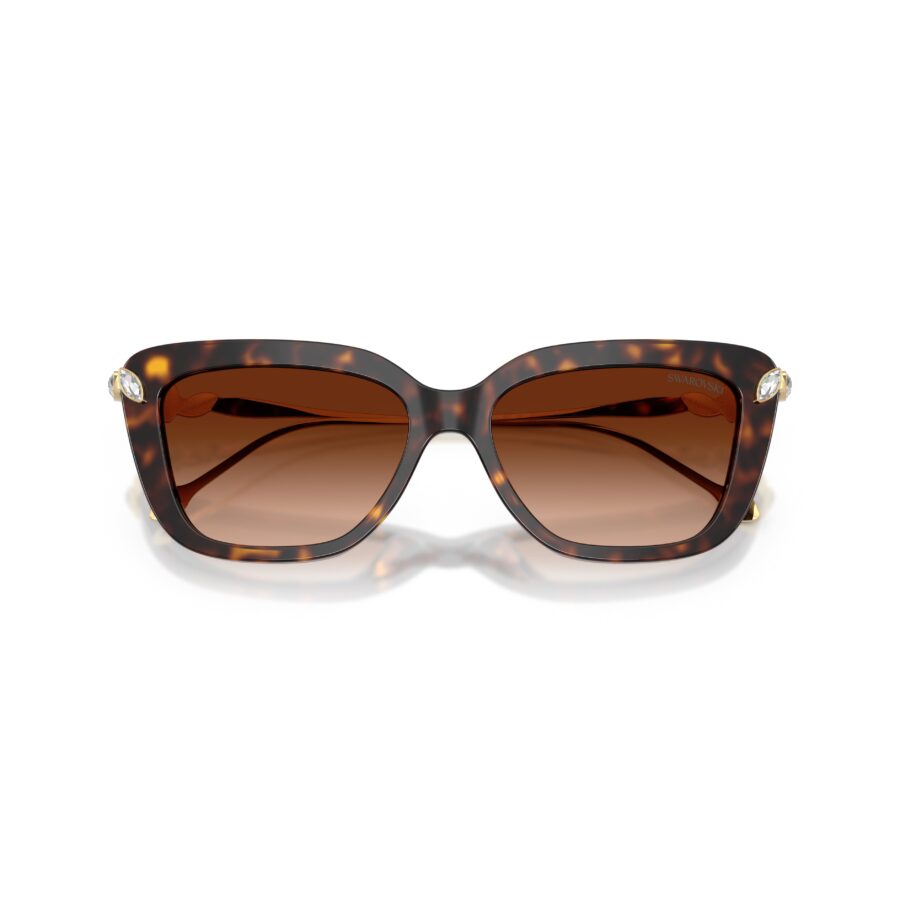 Swarovski Suncane naocale, Cat-eye oblik, SK6065, Havana