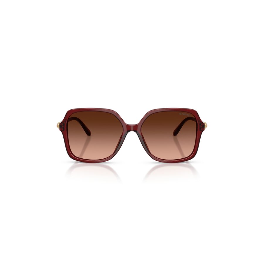 Swarovski Suncane naocale, Kvadratni oblik, SK6067, Burgundy