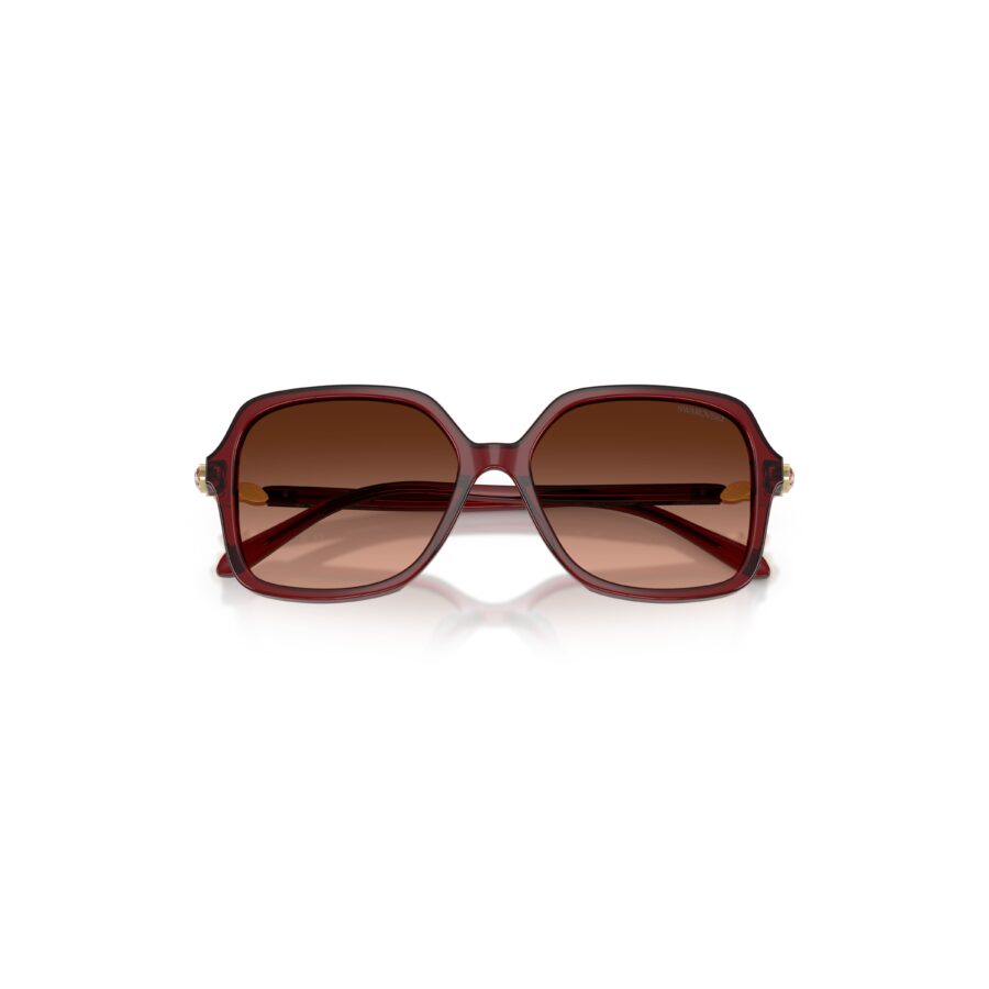 Swarovski Suncane naocale, Kvadratni oblik, SK6067, Burgundy