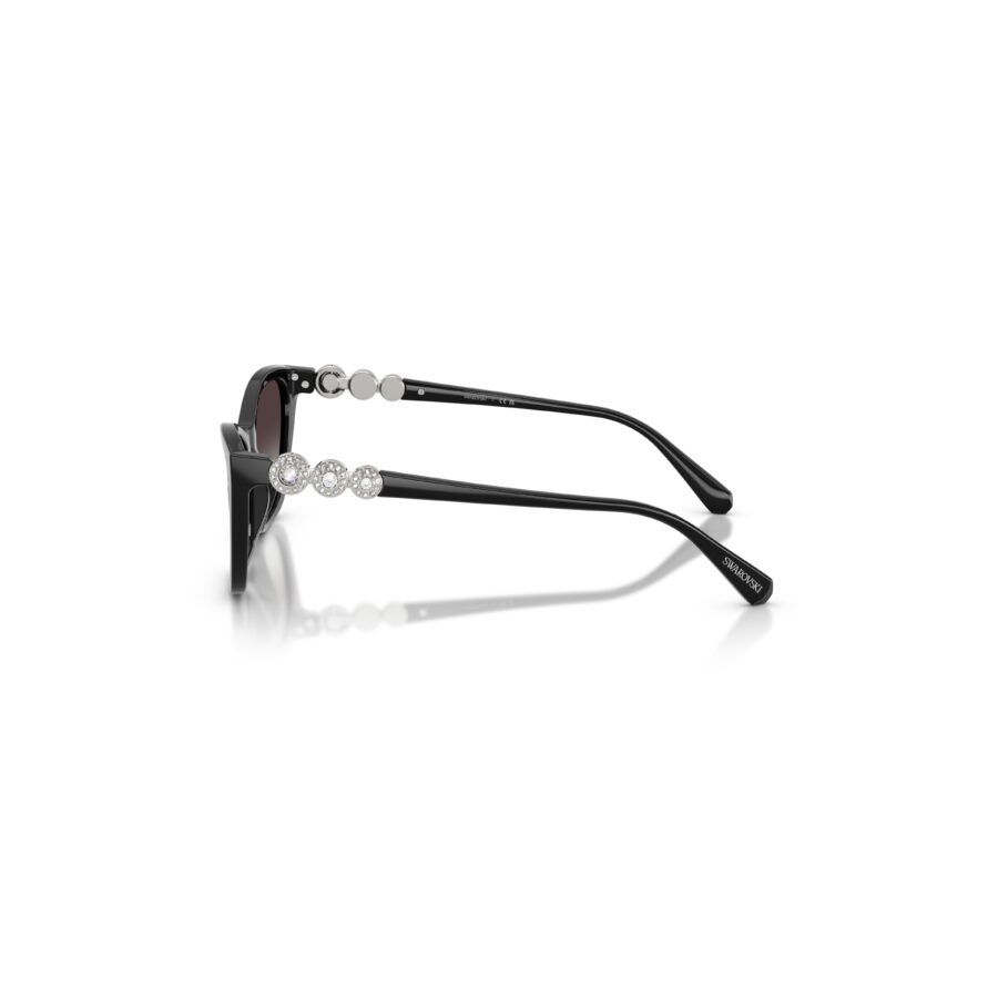 Swarovski Suncane naocale, Cat-eye oblik, SK6068, Crna