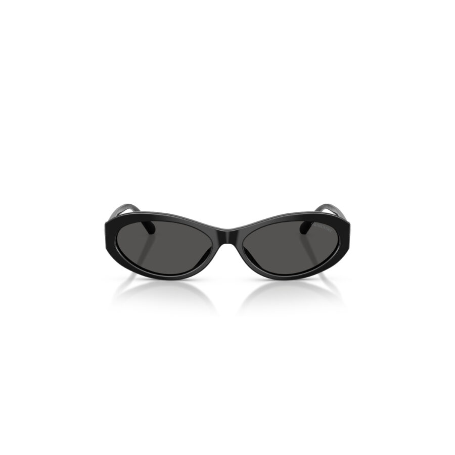 Swarovski Suncane naocale, Ovalni oblik, SK6069, Crna