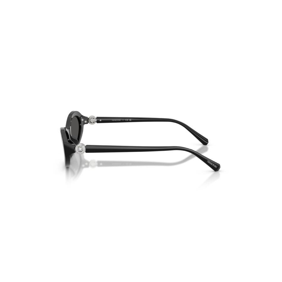 Swarovski Suncane naocale, Ovalni oblik, SK6069, Crna