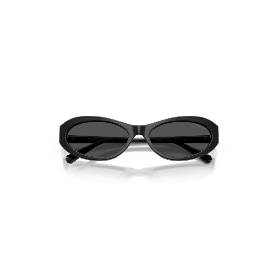 Swarovski Suncane naocale, Ovalni oblik, SK6069, Crna