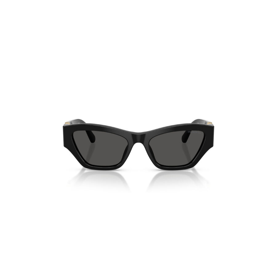 Swarovski Suncane naocale, Cat-eye oblik, SK6076, Crna
